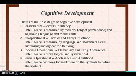 Essay Piagets Theory Of Childhood Cognitive Development — Essays on ...