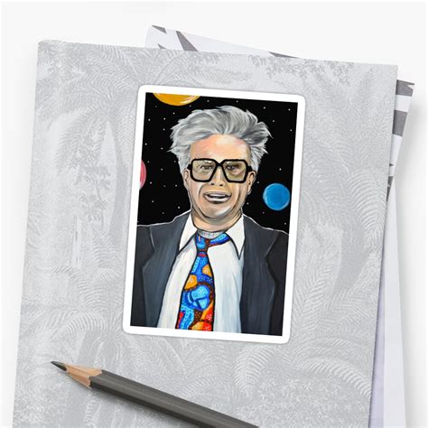 "Will Ferrell as Harry Caray SNL" Stickers by portraitsonthep | Redbubble