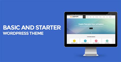 6 Basic and Starter WordPress Theme for Basic Simple Websites