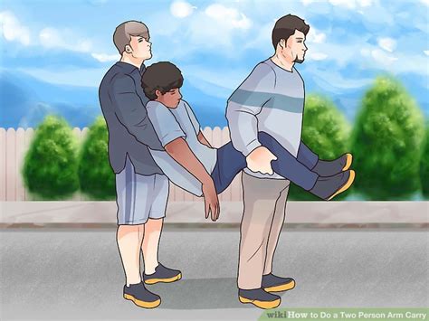 3 Ways to Do a Two Person Arm Carry - wikiHow