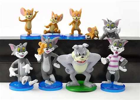 Bandai Tom And Jerry Figure Model Gacha Tom Jerry Hug Data Cable Anime Characters Japanese ...