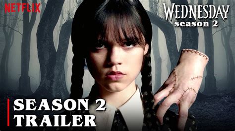 Wednesday Season 2 Trailer Teaser (2024) | Netflix, Jenna Ortega ...