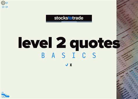 Level 2 Quotes Basics {INFOGRAPHIC} - StocksToTrade