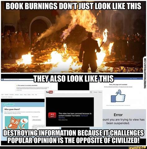 On book burnings. We all deplore book burnings, specially… | by Rafa ...