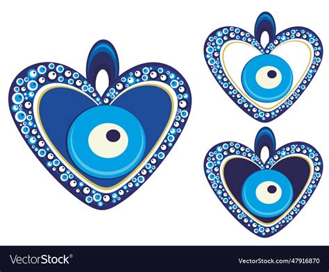 Evil eye or turkish Royalty Free Vector Image - VectorStock