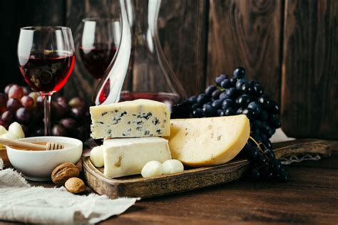 Wein und Käse - eine perfekte Harmonie