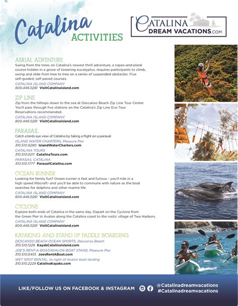 Catalina Island Activities Guide - Catalina Dream Vacations