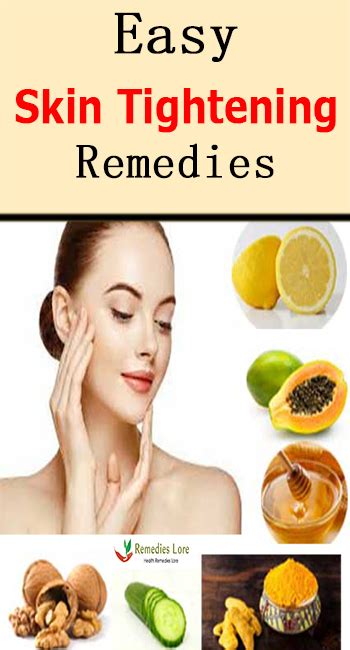 Easy Skin Tightening Remedies - Remedies Lore