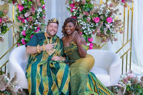 It was a Beautiful Display of Culture With Benedicta & Alex's Ghanaian Trad | BellaNaija