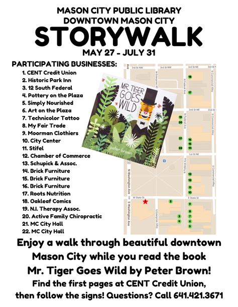 2022 Mason City Public Library Summer Downtown StoryWalk - Star 106