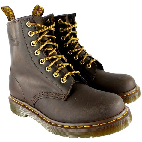 Mens Dr Martens 1460 Classic Retro Vintage Leather Lace Up Ankle Boots All Sizes | eBay