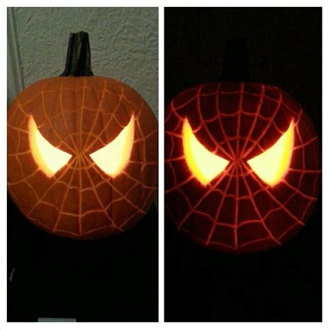 Spiderman Pumpkin Carving | Halloween pumpkin carving stencils, Spiderman pumpkin, Pumpkin carving