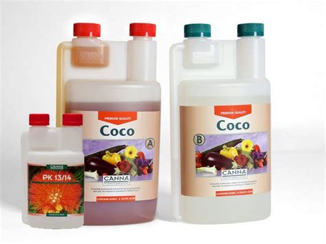 Canna Coco Nutrients - Canna Coco A&B + PK Boost Plant Feed Pack