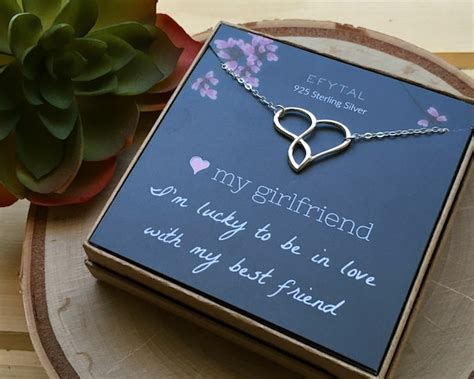 Girlfriend Gifts Girlfriend Birthday Gift Ideas 925 Sterling | Etsy