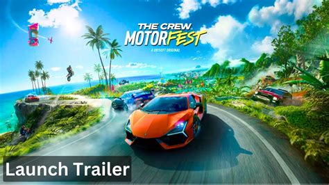 The Crew Motorfest Launch Trailer Action car games for PS5 & PS4. - YouTube