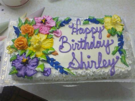 happy birthday shirley — Birthday Cakes | Happy birthday cakes, Happy birthday aunt, Happy birthday