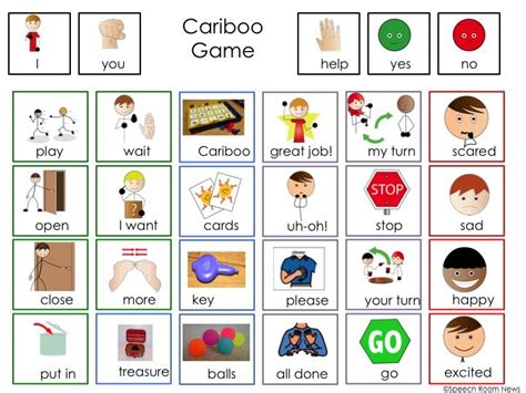 Cariboo Communication Board Freebie