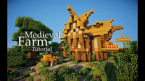 Minecraft Medieval Farm Tutorial - Design Talk