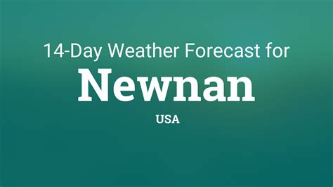 Newnan, USA 14 day weather forecast