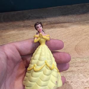 Vintage Disney BELLE Yellow Dress Figure 4 Inch PVC Cake - Etsy