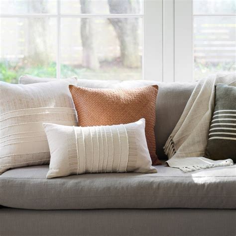 Santa Clara Neutral Pillow | Throw pillows living room, Living room pillows, Neutral pillows