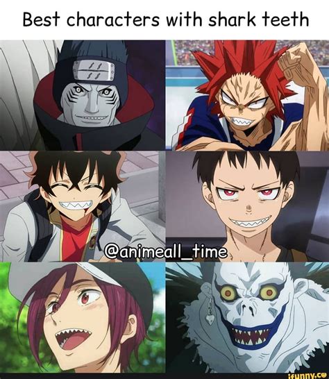 Best characters with shark teeth - iFunny