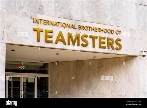 International brotherhood teamsters building washington hi-res stock ...