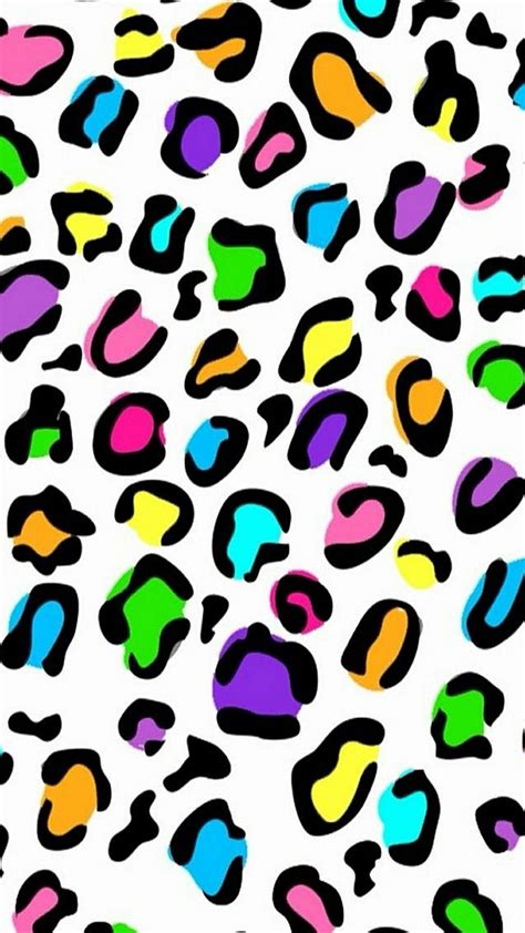 Rainbow Leopard Print Wallpaper Cute Backgrounds, Wallpaper Backgrounds, Cute Wallpapers ...