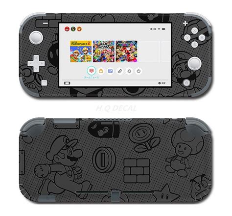 Mario Nintendo Switch Lite Skins Full Wrap Vinyl Skin for - Etsy