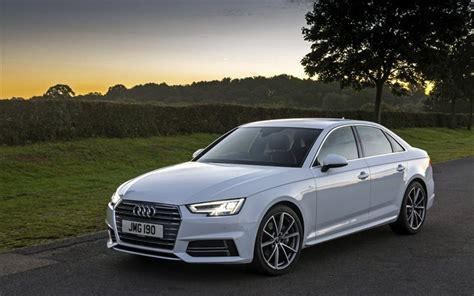 Download wallpapers Audi A4, 2017, White A4, sedan, German cars, Audi for desktop free. Pictures ...