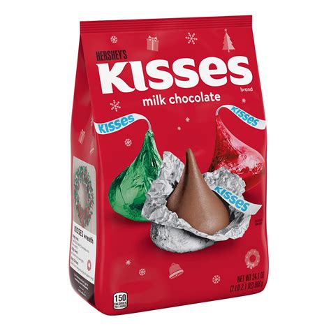 Buy HERSHEY'S KISSES Milk Chocolate Candy 34.1 oz Bulk Bag Online at desertcartNorway