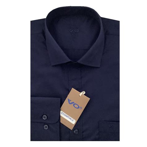 Navy Regular Collar Shirt - 4 The Wedding