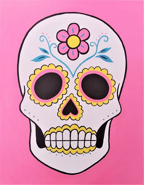 Sugar Skull Canvas & Sign Painting