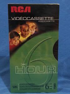 RCA Videocassette 6 Hours VHS T-120 Tape Sealed Brand New 79000100027 | eBay