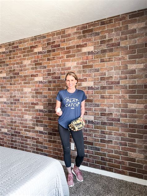 How to Install Faux Brick Paneling - How We Do