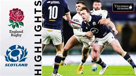 England v Scotland - HIGHLIGHTS | Historic Calcutta Cup Clash! | Guinness Six Nations 2021 - YouTube