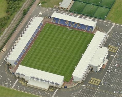 Prostar Stadium - Shrewsbury Town football club