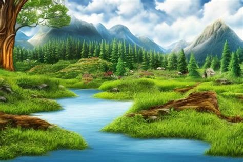 Nature Background Graphic by Fstock · Creative Fabrica