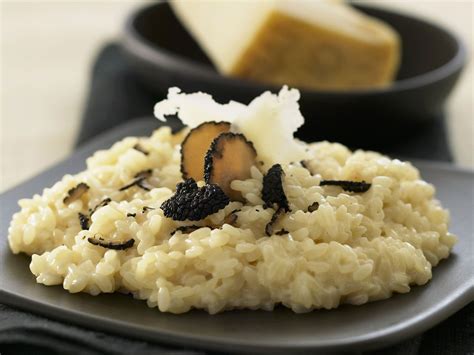 Risotto with Parmesan and Black Truffles recipe | Eat Smarter USA