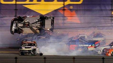 NASCAR truck goes airborne in fiery 12-vehicle wreck at Daytona | Fox News