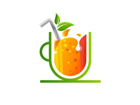 Juice Logo Design by Khaled Saifullah on Dribbble