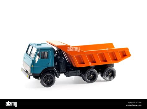 Collection scale model of the truck on a light background Stock Photo - Alamy