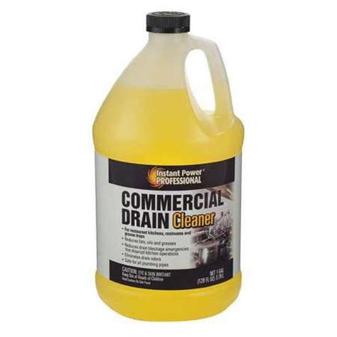 INSTANT POWER PROFESSIONAL 8881 Commercial Drain Cleaner,1 gal.,Lemon - Walmart.com - Walmart.com