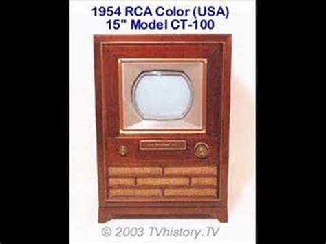 First Commercial Color TV - YouTube