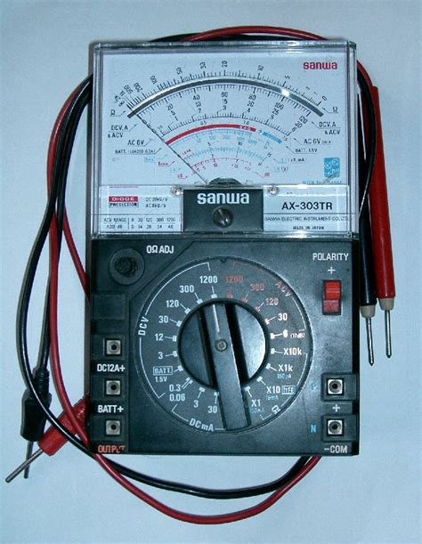 How To Read Voltage In Analog Multimeter