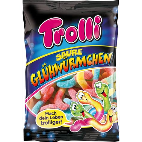 Trolli Sour Glowworms 200g / 7.05oz Bag - Gummi Candy - Sweets from Germany 4000512010869 | eBay