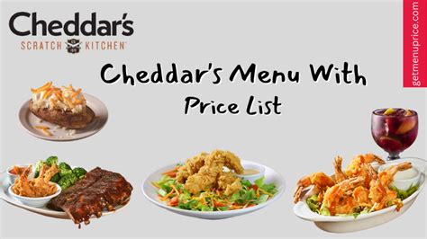 Cheddars Menu Price List USA [Updated July 2023]