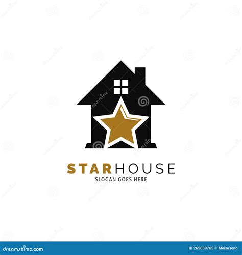 Star House Icon Vector Logo Template Illustration Design Stock Vector ...