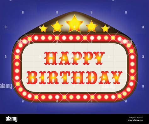 Happy birthday movie theatre theatre hi-res stock photography and ...