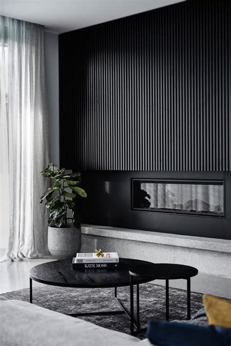 25 Black Accent Walls That Make A Statement - Shelterness